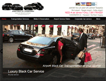Tablet Screenshot of airportblackcartransportation.com